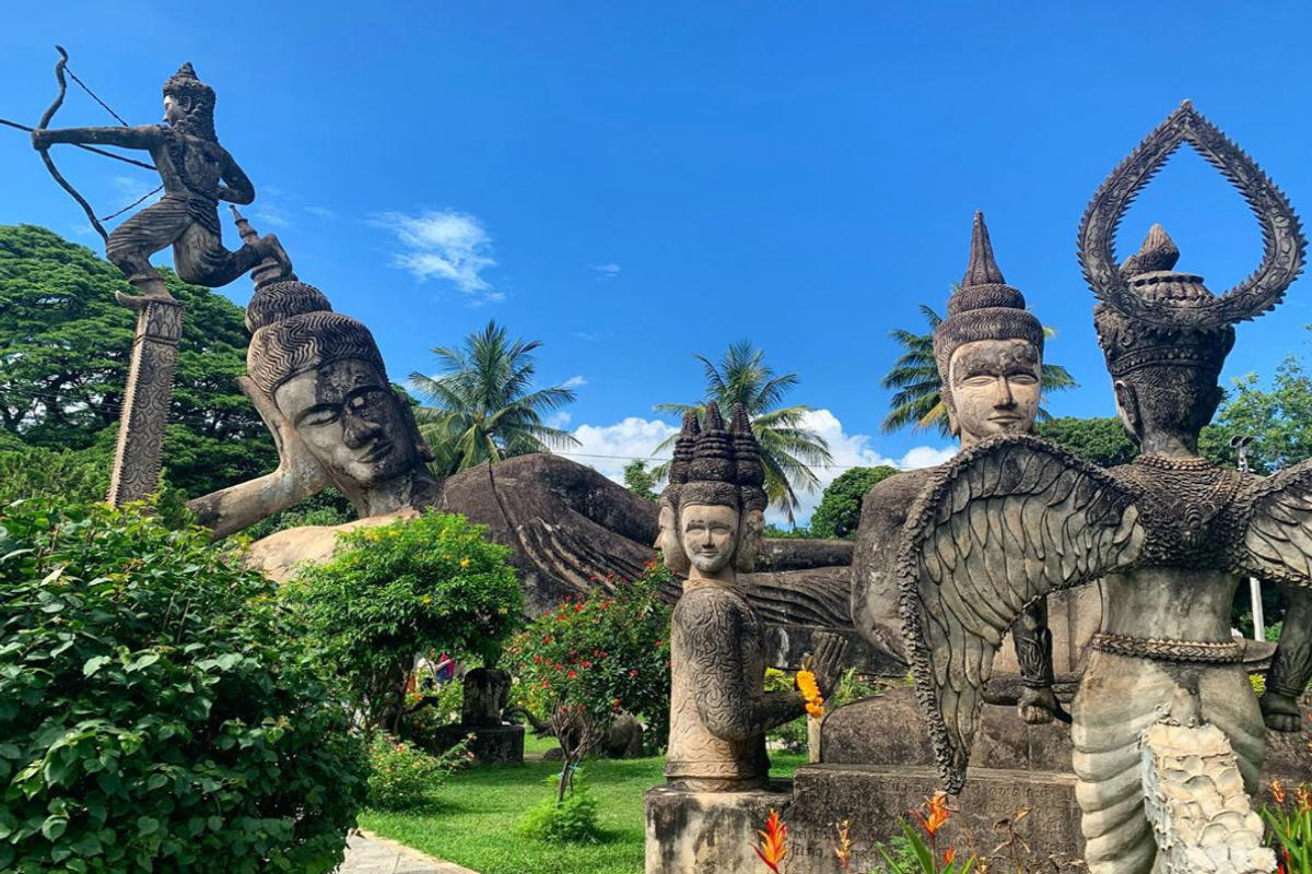 Công viên Tượng Phật Wat Xiêng Khuôn (Buddha Park) - Lào
