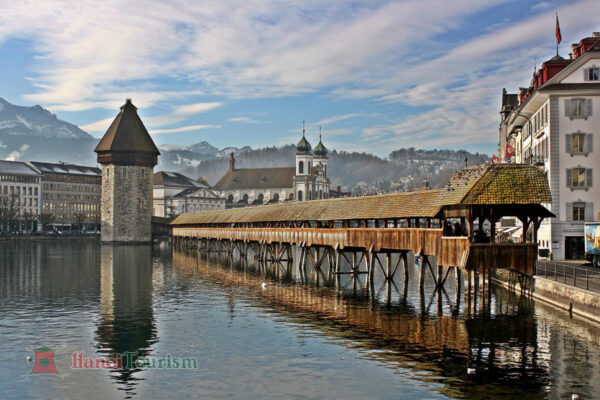 Cầu gỗ Kapellbrücke – Lucerne - Thụy Sĩ