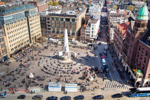 Quảng trường Dam Square-Amsterdam- Hà Lan
