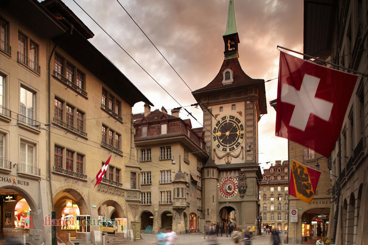 Tháp đồng hồ Zytglogge – Bern- Thụy Sĩ