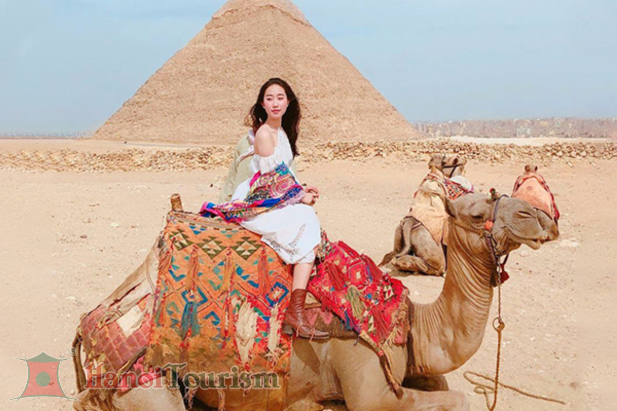Trải nghiệm cưỡi lạc đà tại Giza - Ai Cập